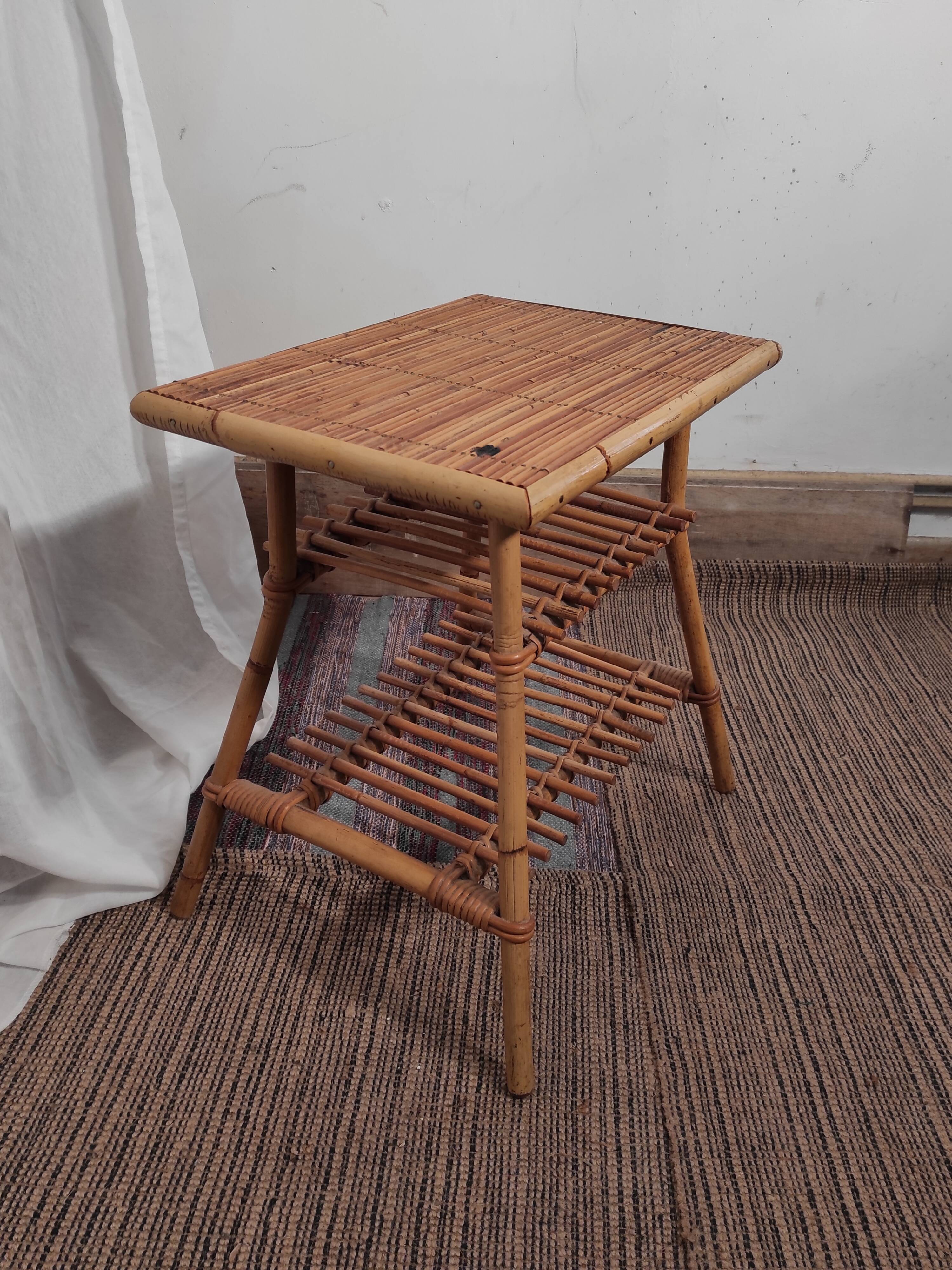 Bamboo table 1960