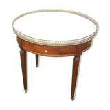 Mahogany hot water bottle table