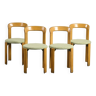 Suite of four chairs by Bruno Rey, 1971
