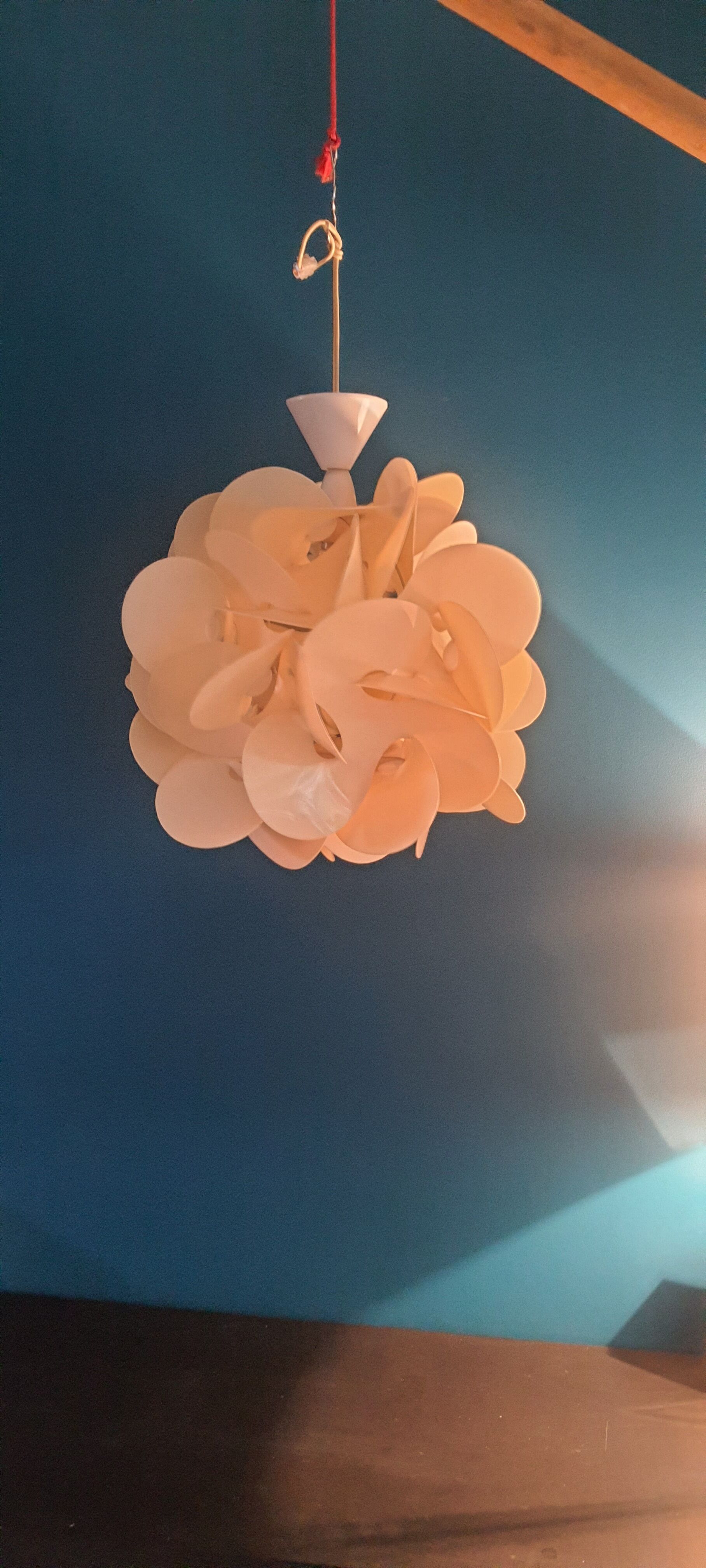 Raoul Raba hanging lamp 1968