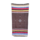 Moroccan Berber rug handmade in brown cotton 90 x 180 cm