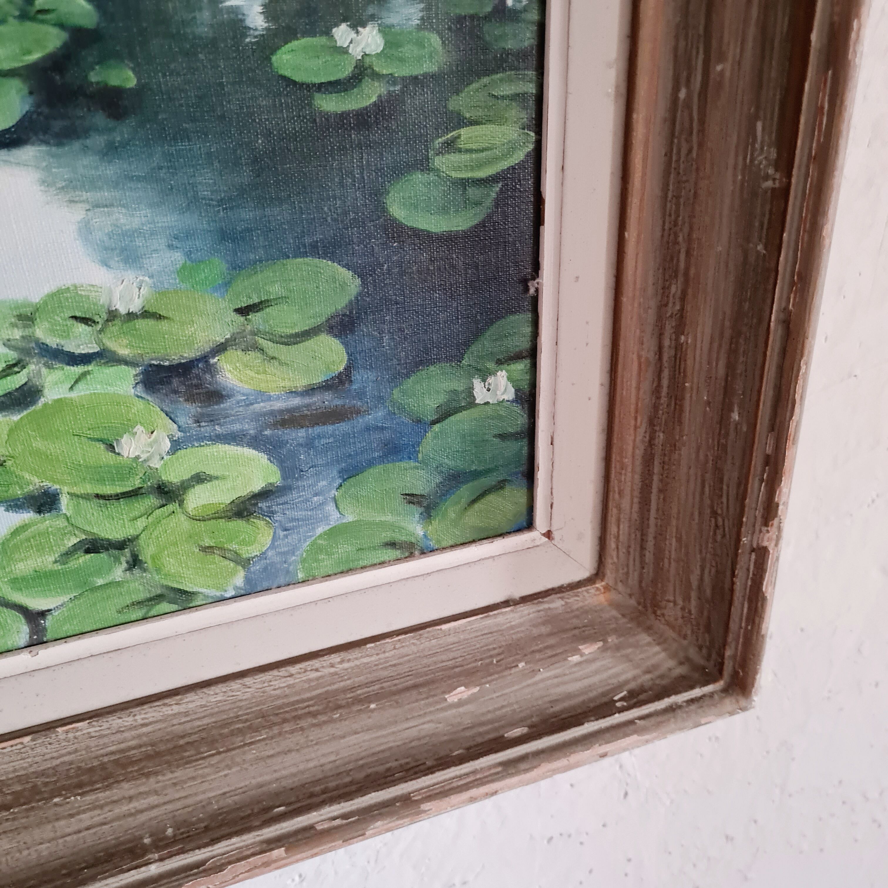 Painting - water lily painting