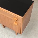 Czechoslovak bedside table by Frantisek Mezulanik for Novy Domov 1960