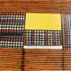 dining room table with tiles from Roger Capron