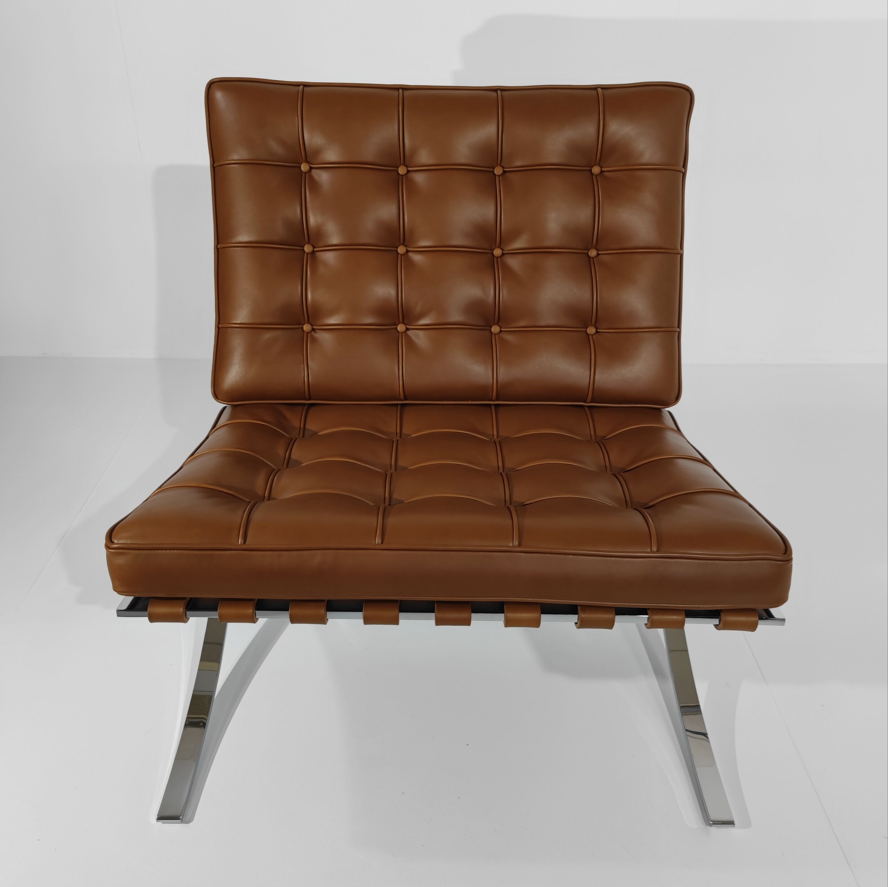 Barcelona armchair by Mies Van Der Rohe for Knoll