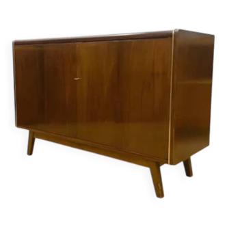 Retro cabinet by Bohumil Landsman for Jitona, Brussels style, 1960s