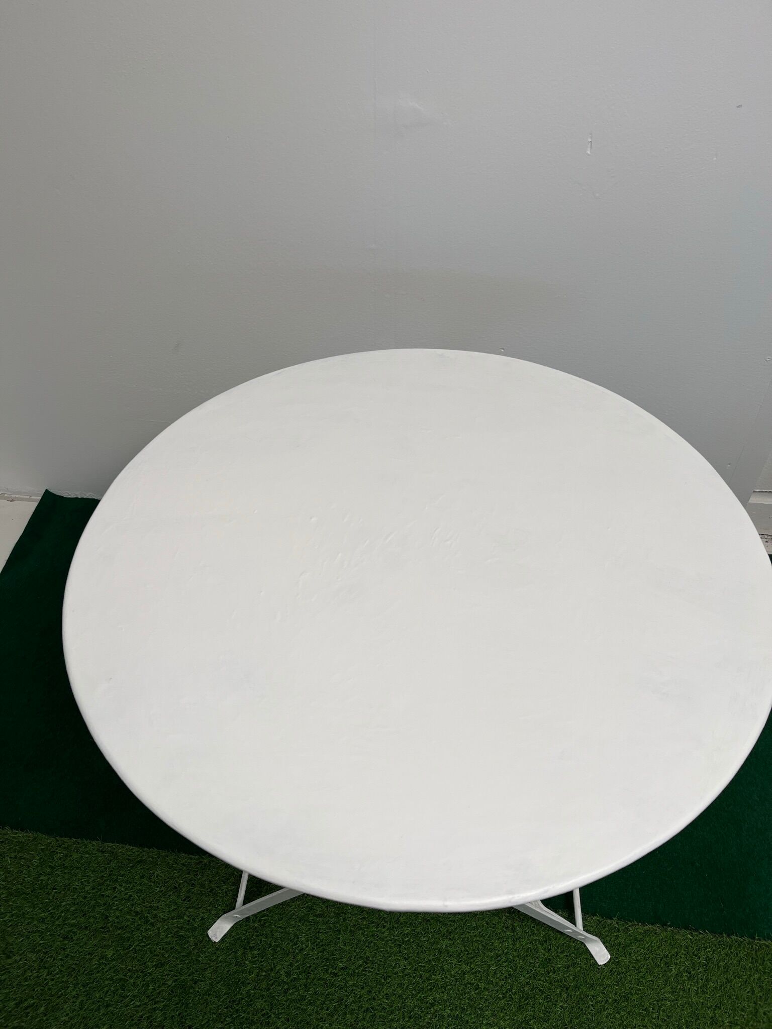 Garden furniture wrought iron folding year 50-60