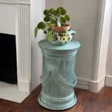 Vintage rattan column