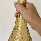 Empoli amber glass carafe, Italy