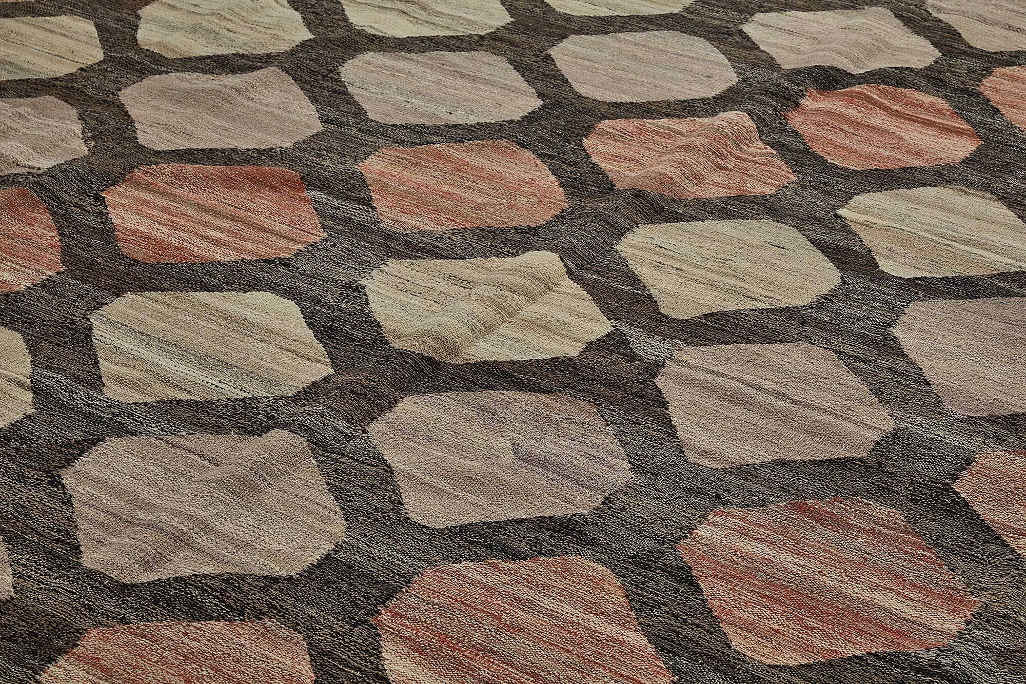 Contemporary Tribal Decorative Kilim 355 cm x 448 cm