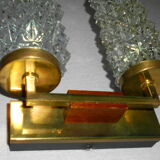 Pair of Scandinavian wall lamps from the 70s