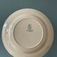 Set of 12 flat plates Terre De Fer XIXth in opaque porcelain of Gien, model Rinceaux