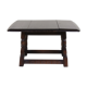 Antique vintage oak side table