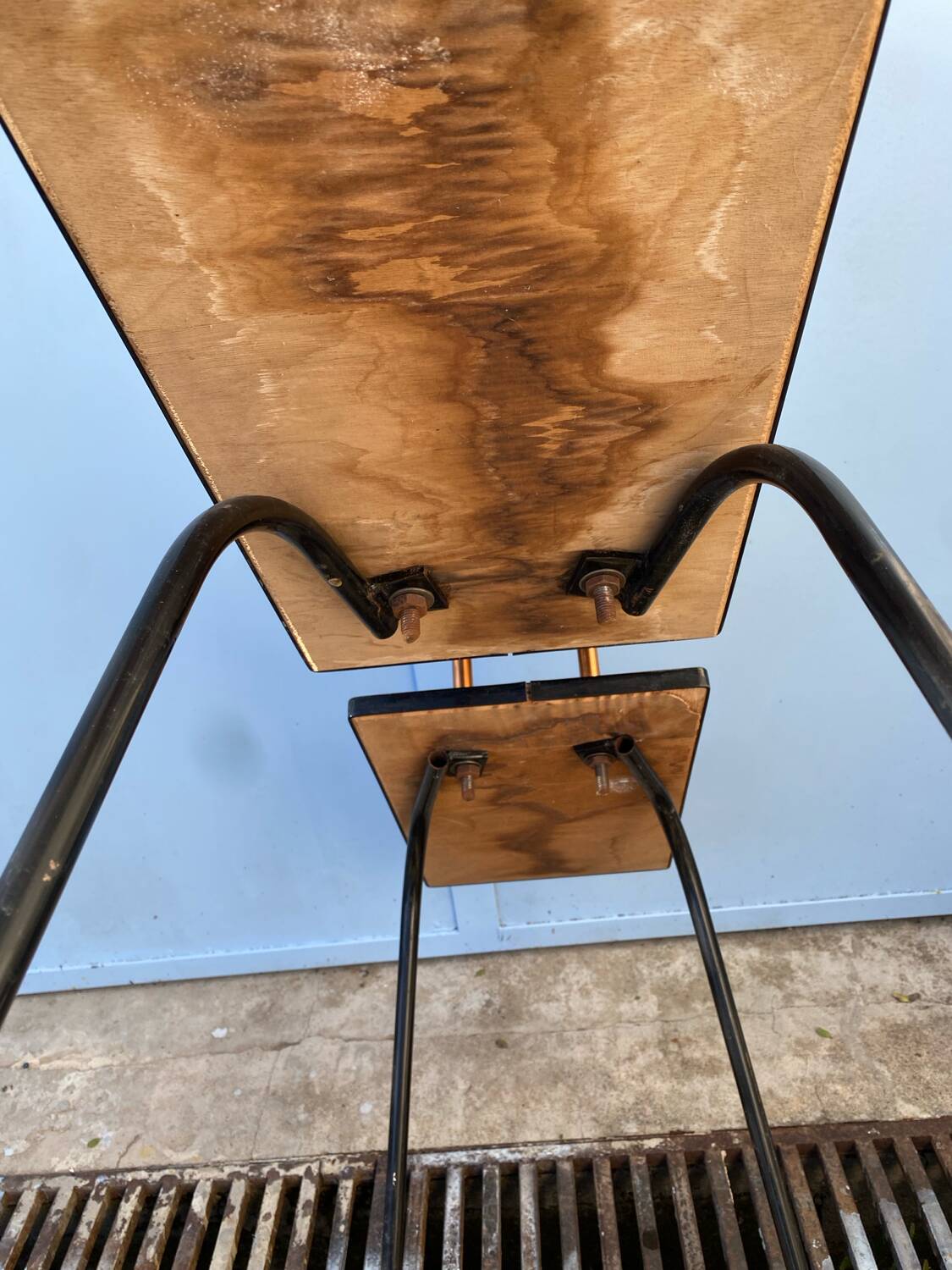 Porte plante vintage en formica