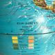 Globe Earth luminous globe scan type 5-z made in Denmark 1986