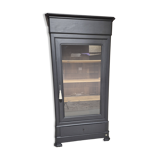 Louis Philippe glass display cabinet