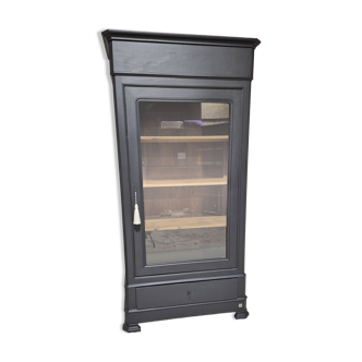 Louis Philippe glass display cabinet