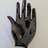 Empty pockets in the shape of a hand