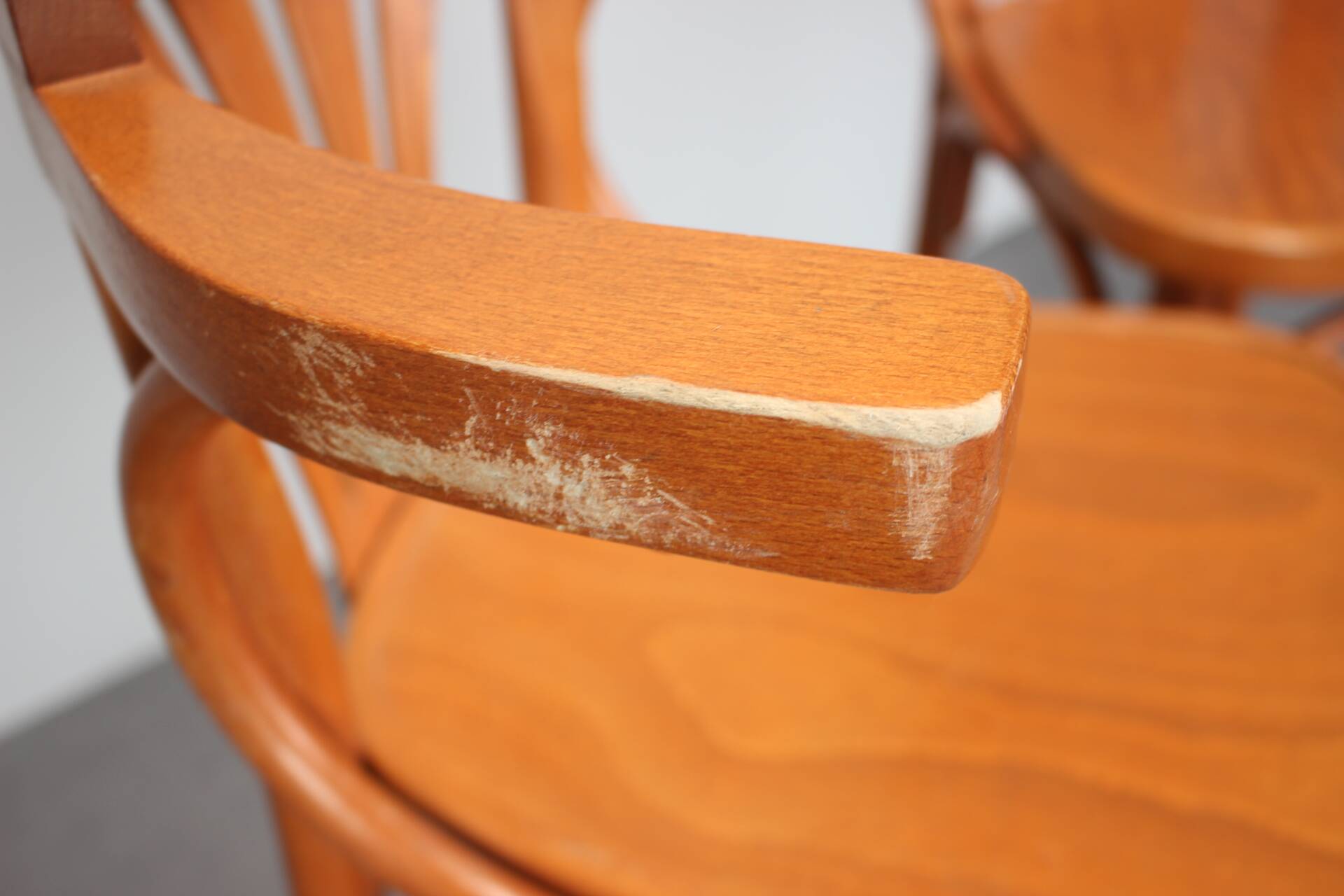Set of 2 Vintage Bar Stools by TON, 1980