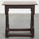 Large Antique English Side Table/Stool