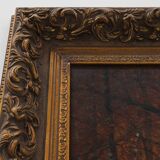 Signed French Oil on Canvas painting of a forest, Paris, 1926