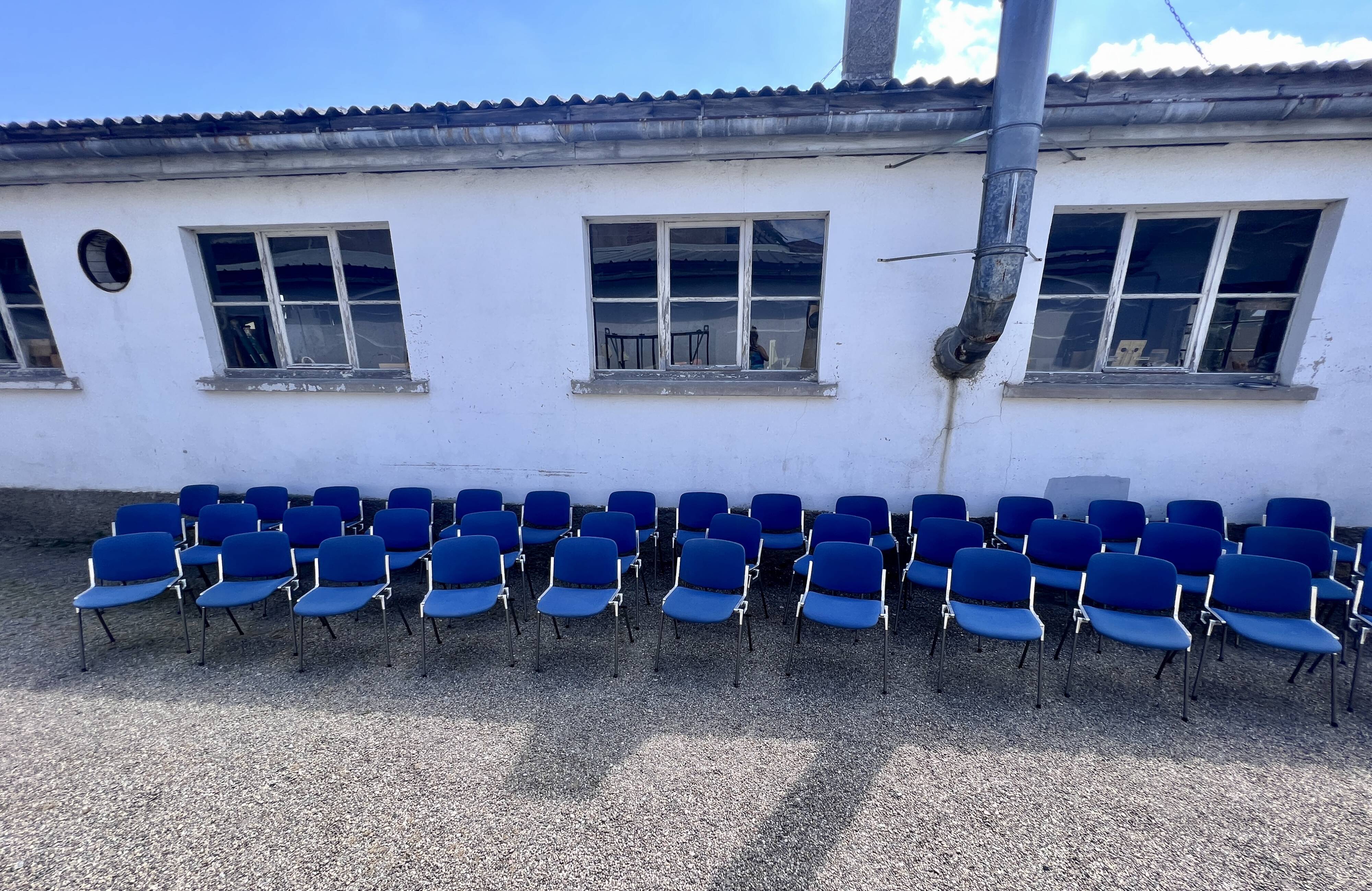 Série de 40 chaises de G. Piretti pour Castelli Anonima Castelli, Italie, années 1970