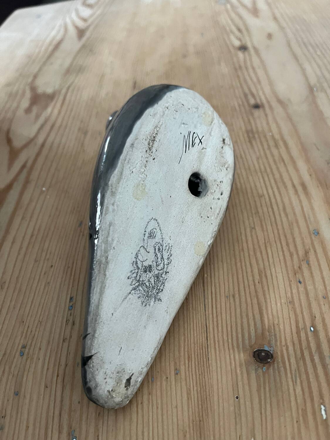 Vintage ceramic Mexican bird