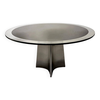 Round table by Luigi Saccardo for Maison Jansen, 1970