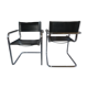 Paire de fauteuils type B34