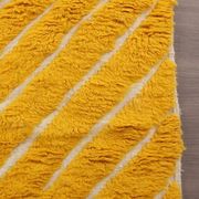 Ecru Moroccan rug with geometric patterns 250cm x 150cm