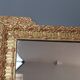 Old mirror frame wood and gilded stucco around 1900 61x46 cm sb