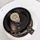 Industrial Grey Enamel Pendant Lamp with Milk Glass, 1960s