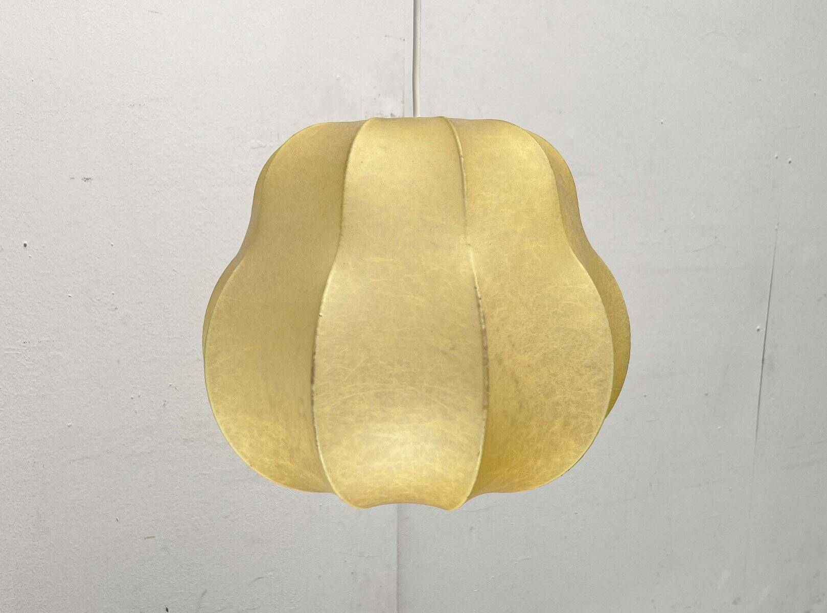 Suspension Cocoon Mid-Century Modern by Friedel Wauer for Goldkant Leuchten, 1960s