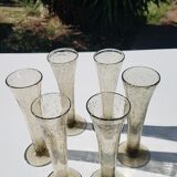6 allain Guillot champagne flutes