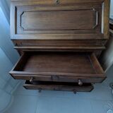 Solid wood secretary