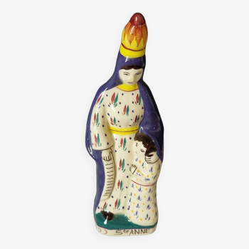 Saint Anne earthenware Quimper