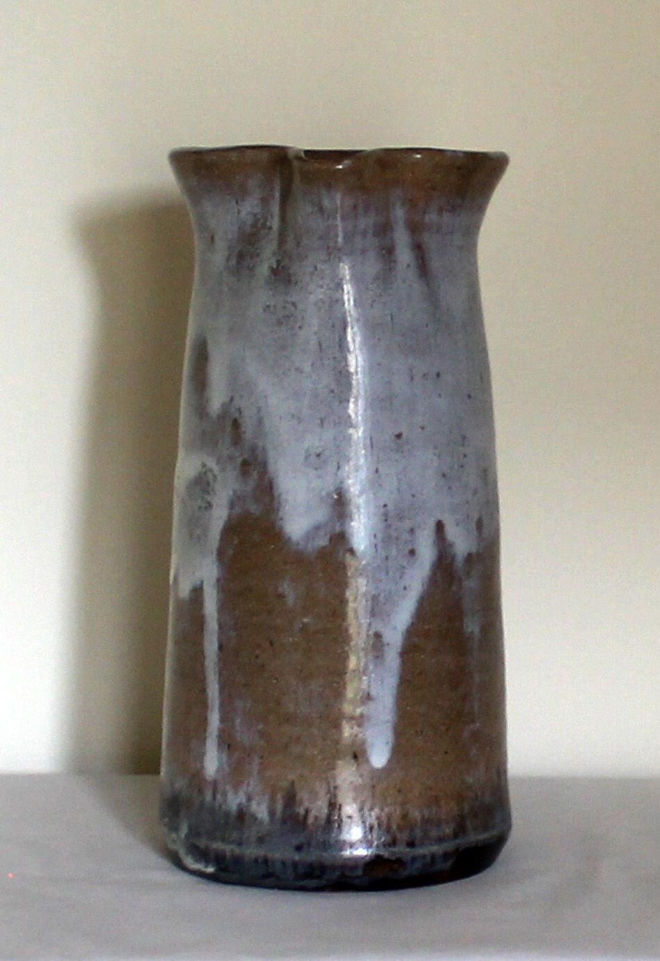 Large stoneware pitcher