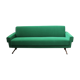 Mid-century Italian emerald green sofa