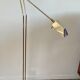 Deknudt e-reader floor lamp from the 70s in brass