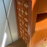 1950s coffee table restored in Chinese style