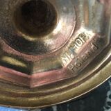 Nijhof Holland candlesticks in gilded brass