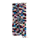 Tapis Berbère Boucherouite coloré - 63 x 162 cm