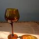 Verres à pieds design vintage