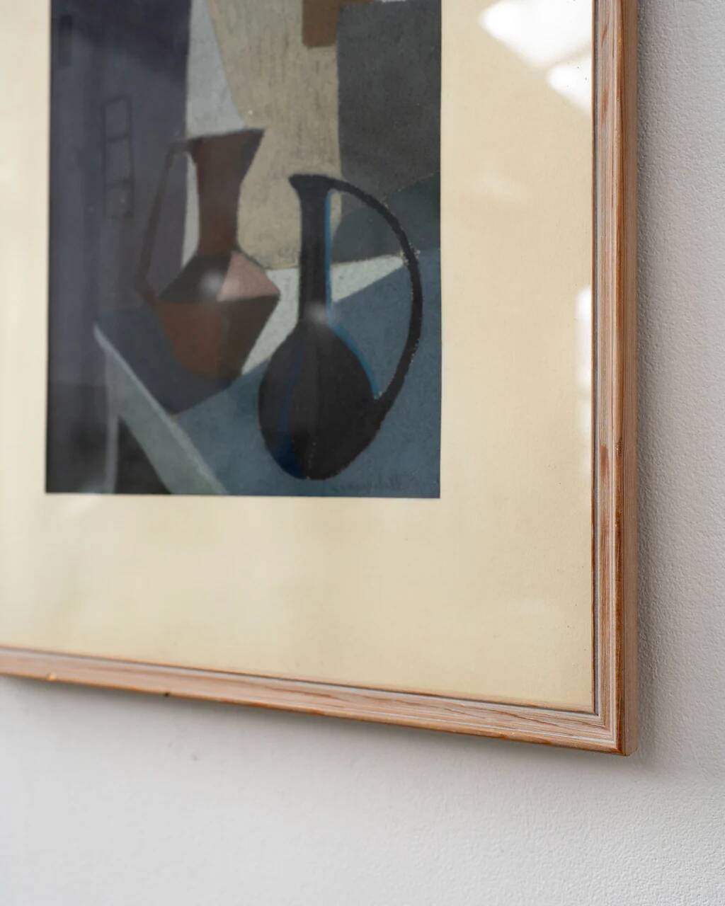 Still life, pastel on paper, Carl Gunnar von Gegerfelt (1926 - 2012)