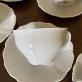 Set of 11 Seltmann Weiden porcelain cups and 12 saucers