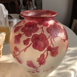 Legras multilayer glass ball vase