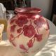 Vase boule en verre multicouches Legras