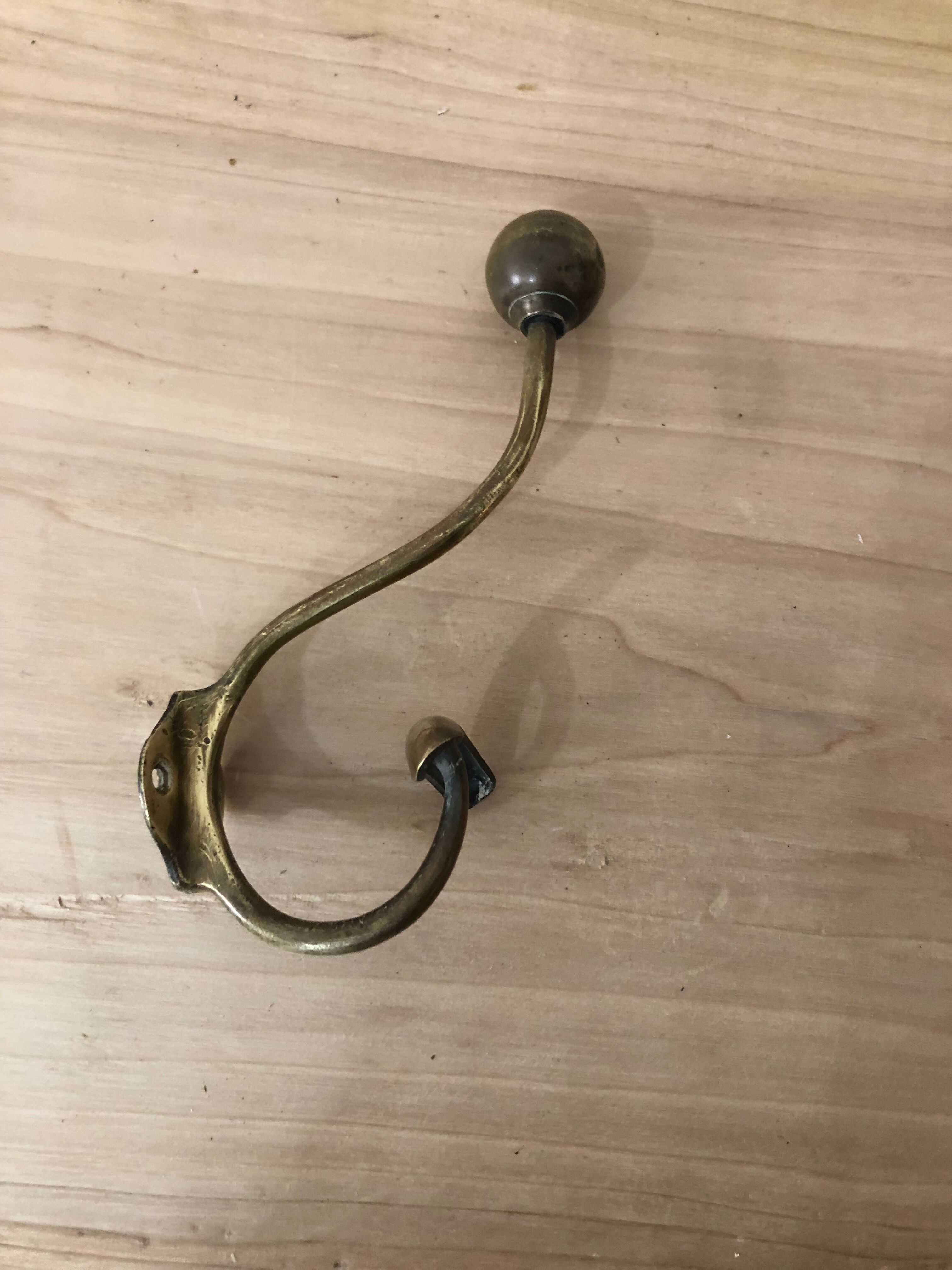 Double brass hook