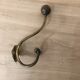 Double brass hook
