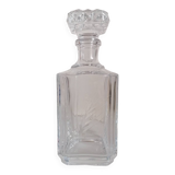 Cristal d'Arques whiskey decanter